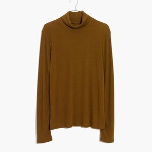 Madewell Fine Ribbed Turtleneck Top